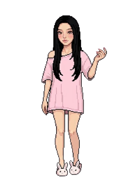 pixel character